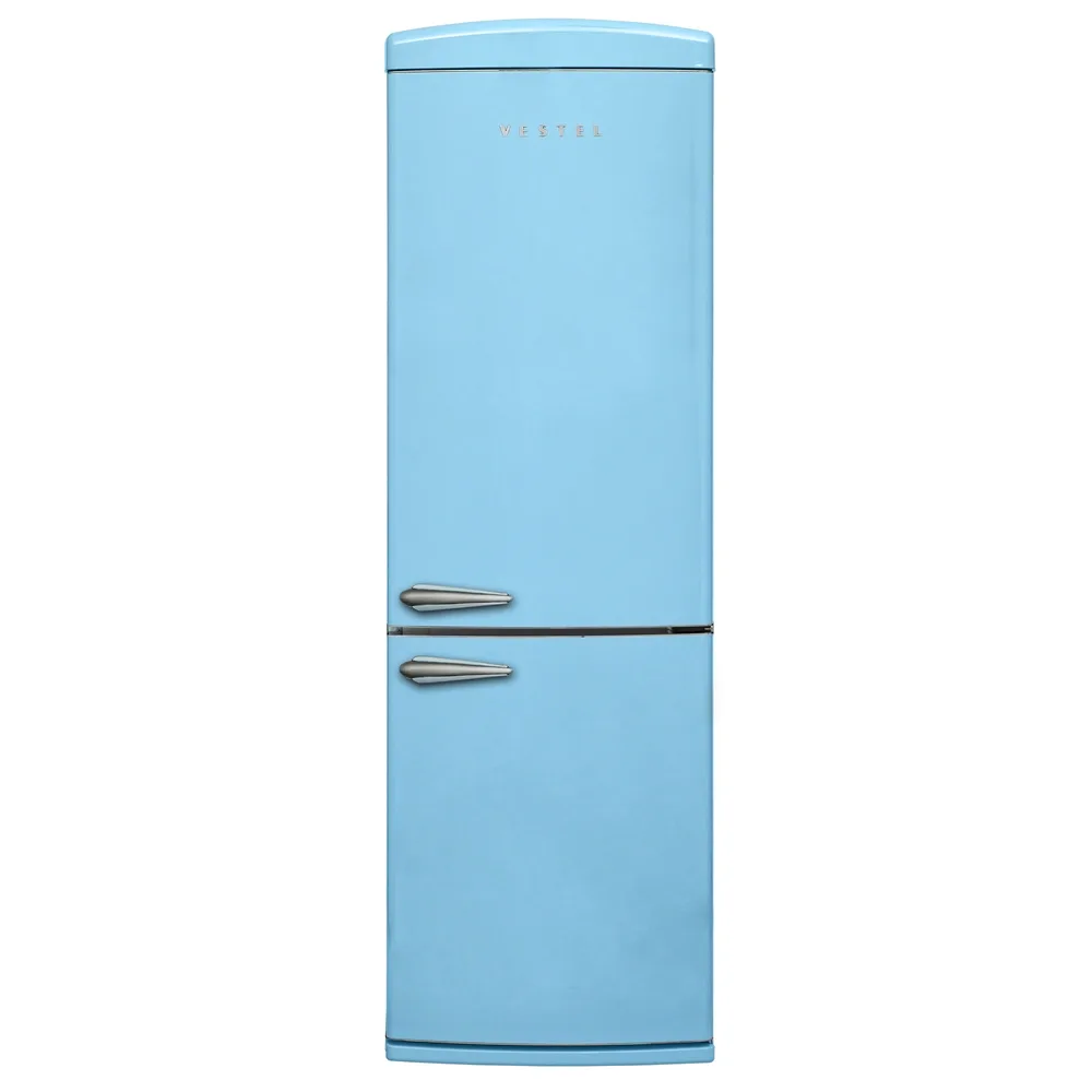 Vestel RETRO NFK37211 DÜŞ MAVİSİ 330 Lt No-Frost Buzdolabı