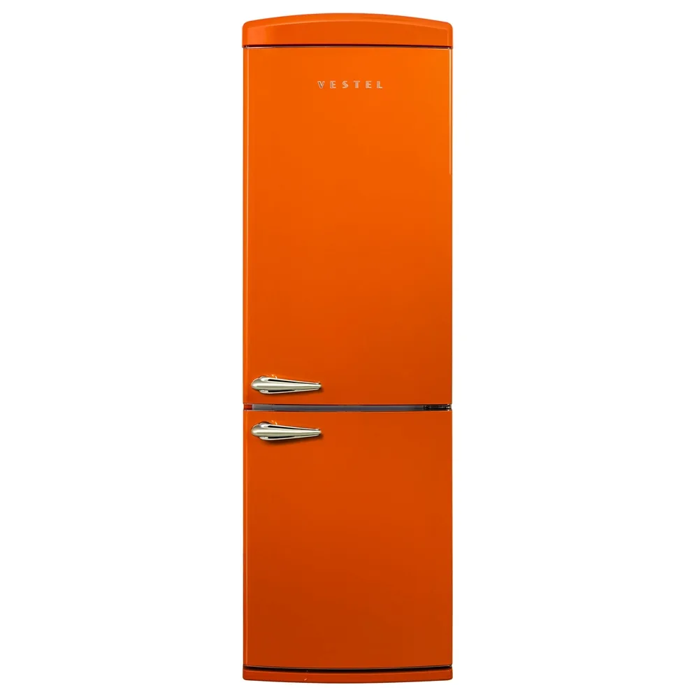 Vestel RETRO NFK37011 TURUNCU 330 Lt No-Frost Buzdolabı