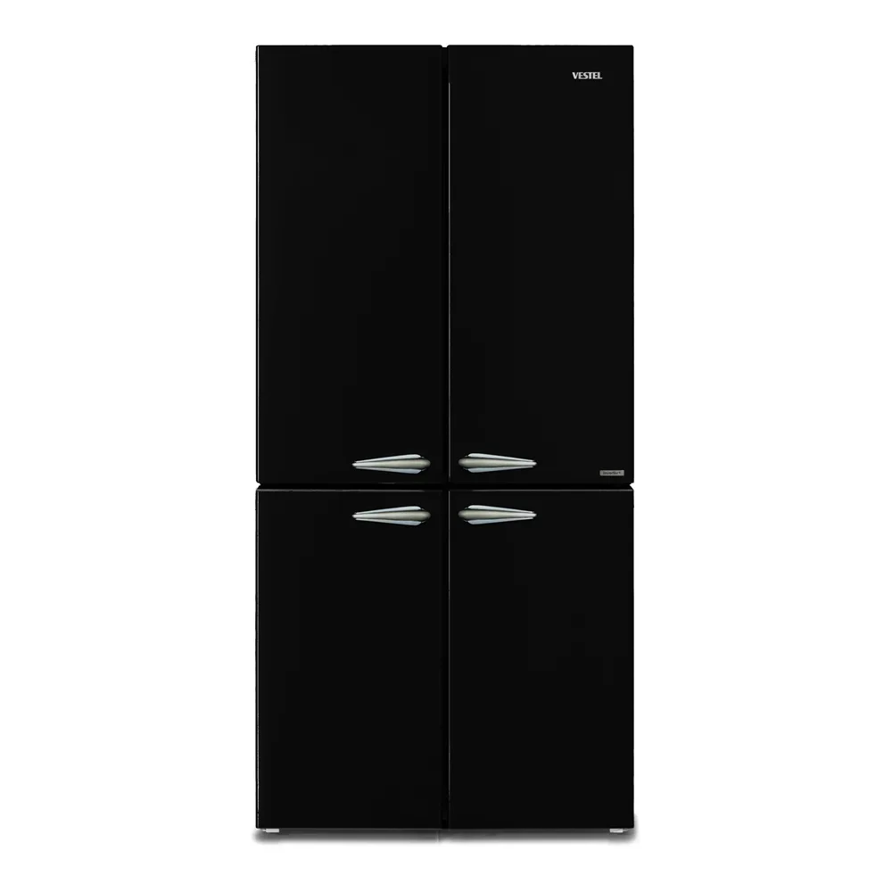 Vestel RETRO FD56011 SİYAH 487 Lt No-Frost Buzdolabı