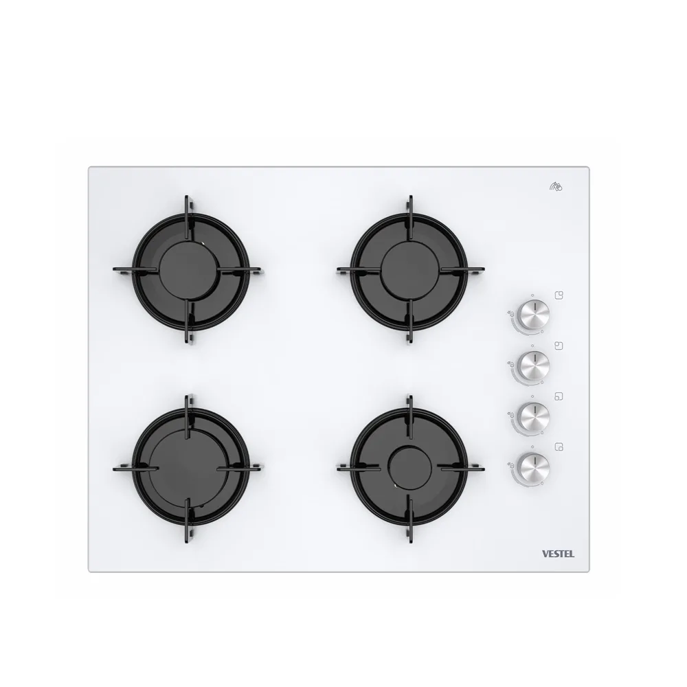 Vestel AO-651041 B 65 cm 4 Gözü Gazlı Ankastre Ocak
