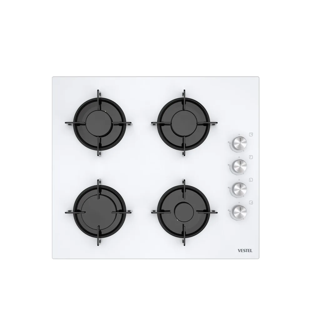 Vestel AO-61041 B DG 60 cm 4 Gözü Gazlı Ankastre Ocak