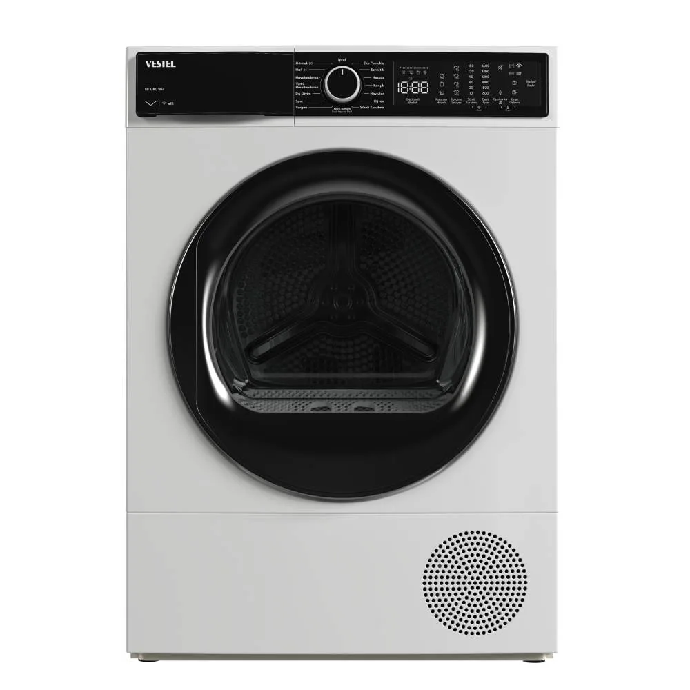 Vestel KM 87402 WIFI 8 Kg Kurutma Makinesi